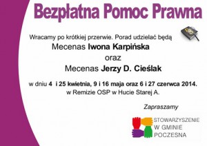 plakat na prawników wiosna 2014 (Kopiowanie)